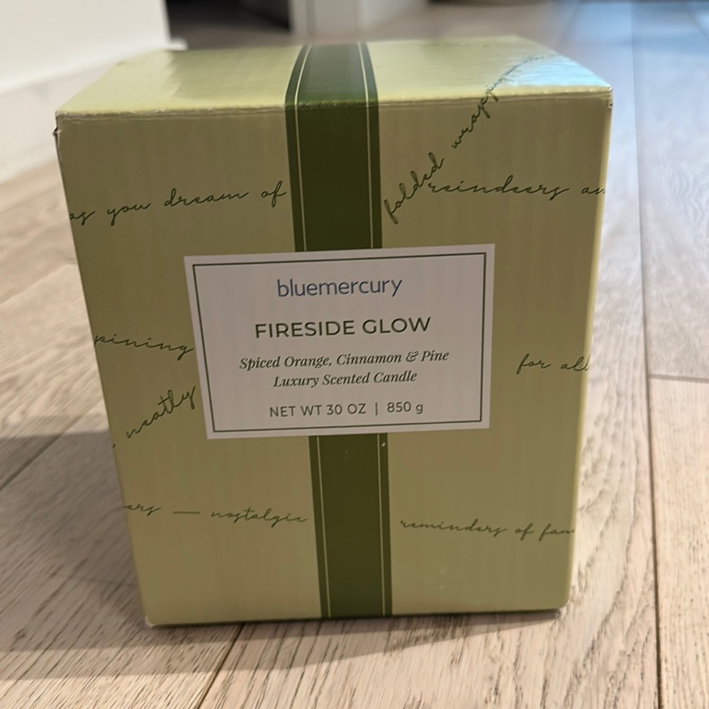 Bluemercury Fireside Glow Candle